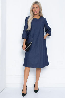 Платье Рита НЬЮ (джинс) П12440-2 - Lt collection фото 3
