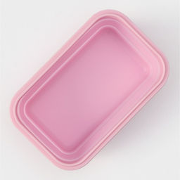 Контейнер складной с крышкой Доляна Коста, 500 мл, 16106 см, цвет розовый фото 3