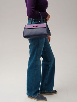 Сумка Deboro 30464 фиолетовый цветок