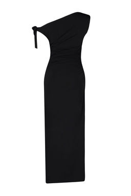 TRENDYOLMILLA Limited Edition Cok Renkli Cicek Bask?l? Orme Maxi Esnek Kalem Elbise TWOSS24EL00563  фото 8