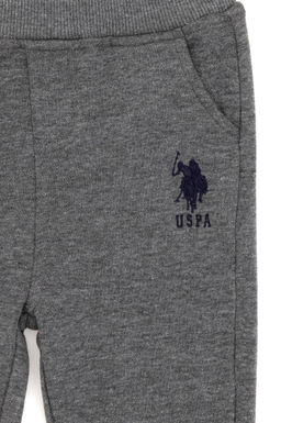 Серые спортивные штаны для маленьких мальчиков Неожиданная скидка в корзине - U.s. polo assn фото 4