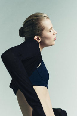 100% WOOL T-SHIRT - Zara фото 6