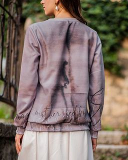 Свитшот с полной запечаткой PSW037, джемпер - Sahar art lab фото 7