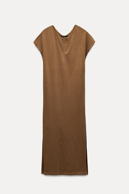 WASHED MIDI DRESS - Zara фото 14