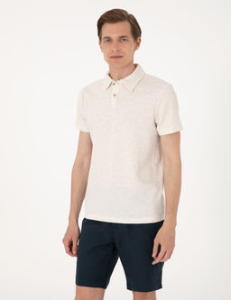 Bej Slim Fit Ti__rt