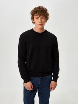 10100310023 Джемпер муж. Chaucer черный - Concept club фото 2