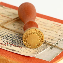 Сургучная печать «Венок», 12.5×4×4 см