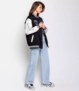 Бомбер #КТ915, чёрный