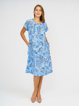 520 Платье "Голубой"