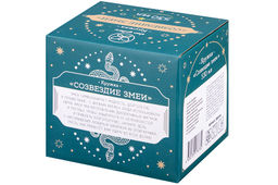 Кружка 530 мл 13,5*10,5*10,7 см Созвездие змеи золотая на белом, NEW BONE CHINA - Elan gallery фото 6