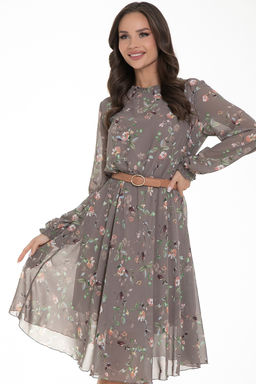 Платье Очарование шифона (латте)