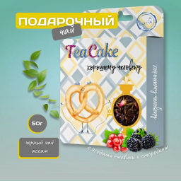 Камлёвъ Чайный тортик TeaCake С Новым Годом!, 50 г - Камлевъ фото 8