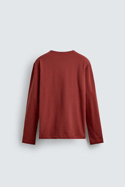 LIMITED EDITION JACQUARD STRIPED T-SHIRT - Zara фото 7