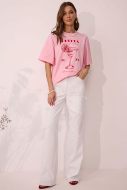 Футболка LYUSHe 4095 розовый  фото 3