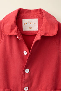 TRENCH LARGO CREATED BY CARAMEL LONDON X ZARA / Rojo  фото 3
