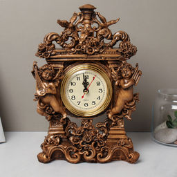 Часы статуэтка Амурчики 25 см / 8890A /уп 24/ - ГалеонТрейд фото 3