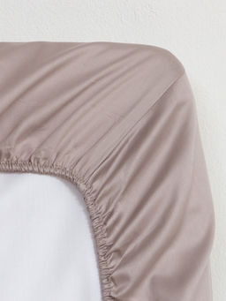 Простыня на резинке Silver cloud 180х200х25 см, 100% хлопок, мако-сатин, 114г/м2 - Этель фото 9