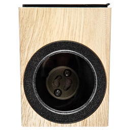 UUL-P42A 2х6W/GU10 IP65 PINE Светильник уличный, под две лампы GU10. Архитектурный накладной. Цвет корпуса сосна. TM Uniel