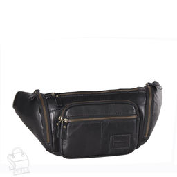 Сумка мужская кожаная 1395-1TR black Tough Ryder в Новосибирске