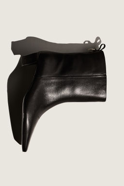 Botines de piel con tacon - H&m фото 7