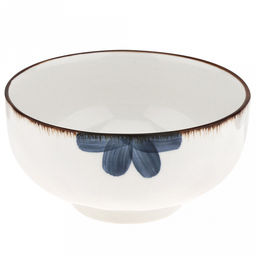 Аквилегия Салатник фарфоровый 580мл, д13,7х7см, с деколью, отводка (Китай) - Домашняя мода фото 2