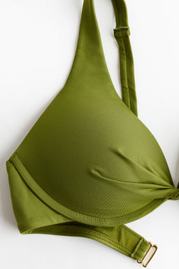 Top de bikini push-up - H&m фото 7