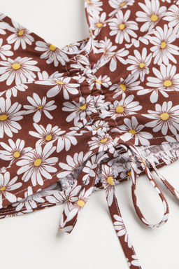 Crop top con escote halter - H&m фото 2