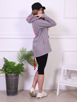 Толстовка-парка "Алтай" серый