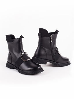 Ботинки женские натуральная кожа/ Броги удобные демисезонные B259