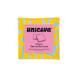 Торт Три шоколада, молочный шоколад 50 %