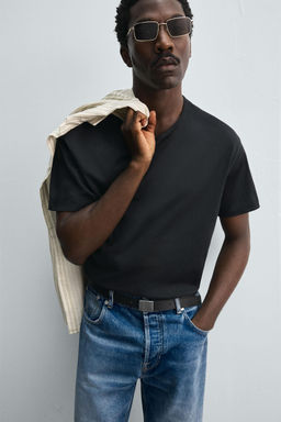 LIMITED EDITION LEATHER BELT WITH PLATE