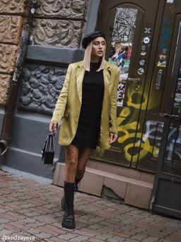 Колготки фантазийные CONTE Колготки с рисунком точки POIS bronz - Conte elegant фото 2