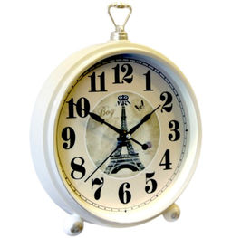 Настенные часы Mirron круглые белые P2982ABB