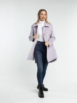 Лила демисезонное пальто