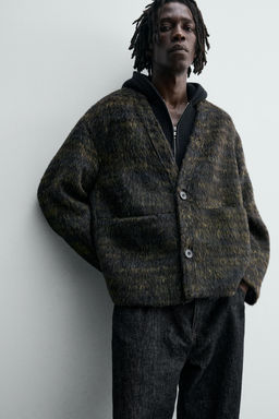 FAUX FUR CARDIGAN - Zara фото 7