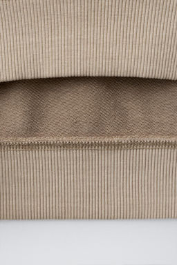 SUDADERA LISA GARMENT DYE / Beige - Zara фото 4