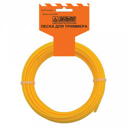 Леска для триммера 15м, s2,5мм "Круг", нейлон (Россия)