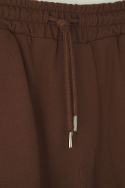 TRENDYOL MAN Kahverengi Regular/Normal Kesim Basic Sort & Bermuda TMNSS20SR0169 - Trendyolmilla фото 12