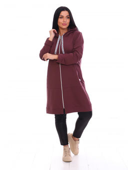 №144 Кардиган (Темно-бордовый)