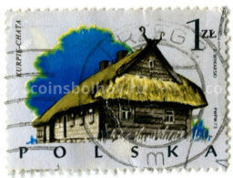 Марка Дом Курпи 1974 год Польша