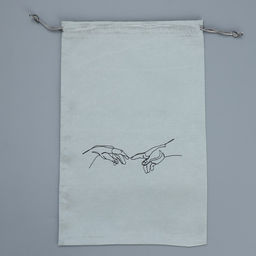 Цена за 5 шт. Мешочек подарочный атласный «Касание», 20 х 30 см+/- 1.5 см