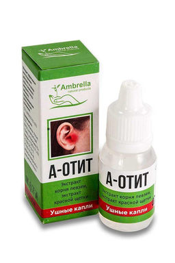A-ОТИТ stop "Ушные капли",капли,бут ПЭТ., 10 мл