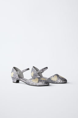 SPARKLING HEELS WITH HEARTS - Zara фото 2