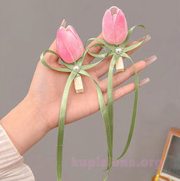 Заколка для волос Тюльпан - Купи слона фото 3