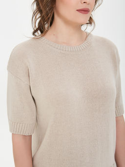 Блузка вязаная