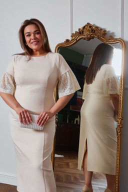 Платье Luxury Moda 1386 молочный