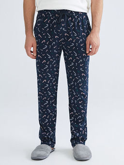 Standart Kal?p Y?lba?? Temal? Erkek Pijama Alt