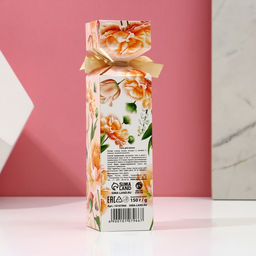 Цена за 2 шт. Соль для ванны С 8 Марта!, 150 г, аромат ванили и миндаля, Чистое счастье фото 5