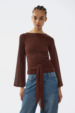 Top de punto con lazada - H&m фото 7