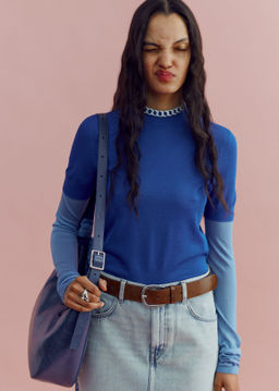 Camiseta de punto fino - H&m фото 7